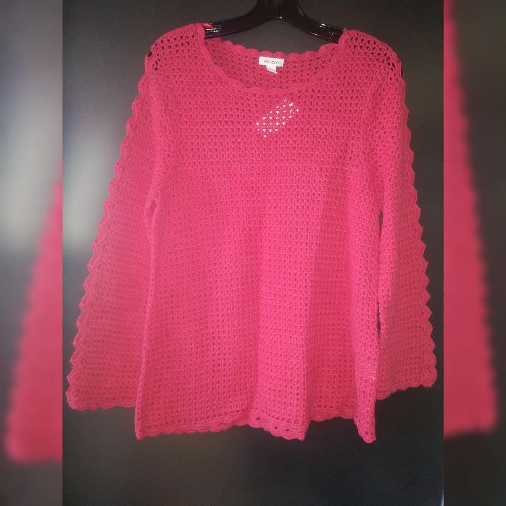 WestPort Dress Barn Large knit NWT